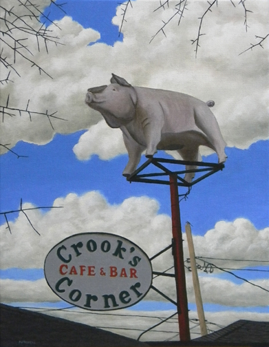 Crook's Corner Cafe & Bar  by Bruce Mitchell