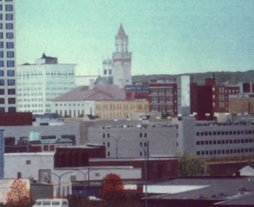 View from Eastern Ave. (detail 1)