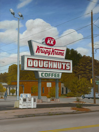 Krispy Kreme, Raleigh NC by Bruce Mitchell