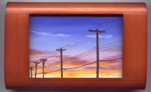 Sunset, West Hartford by Bruce Mitchell