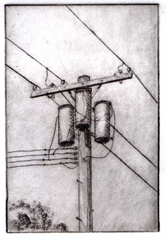 Trinity - Drypoint print